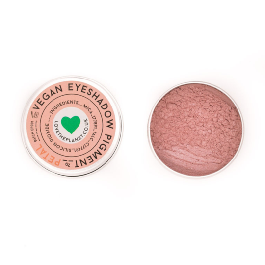 Love The Planet Mineral Eyeshadow - Petal - Life Before Plastik